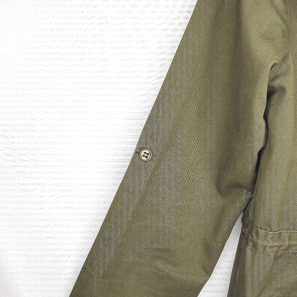Skies are Blue Olive green jacket, Small - Picture 6 of 10